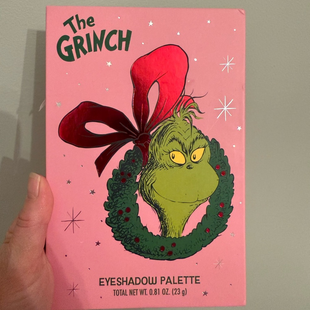 Dr. Seuss The Grinch Eyeshadow Palette - Pink and Green